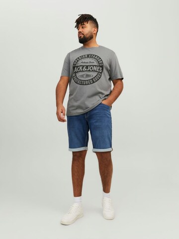 Jack & Jones Plus Shirt in Grijs