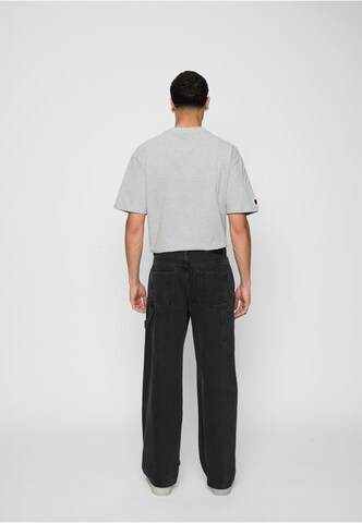 Loosefit Jeans cargo 'Kiran' di 2Y Premium in nero
