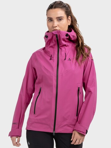 Veste outdoor 'Blaueis' Schöffel en rose : devant