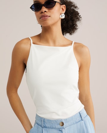 WE Fashion Top in Weiß