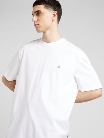 BOSS T-Shirt 'Taut' in Weiß