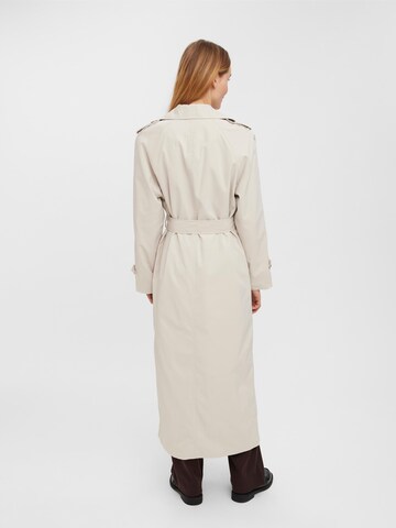 VERO MODA Between-Seasons Coat 'Tessa' in Beige