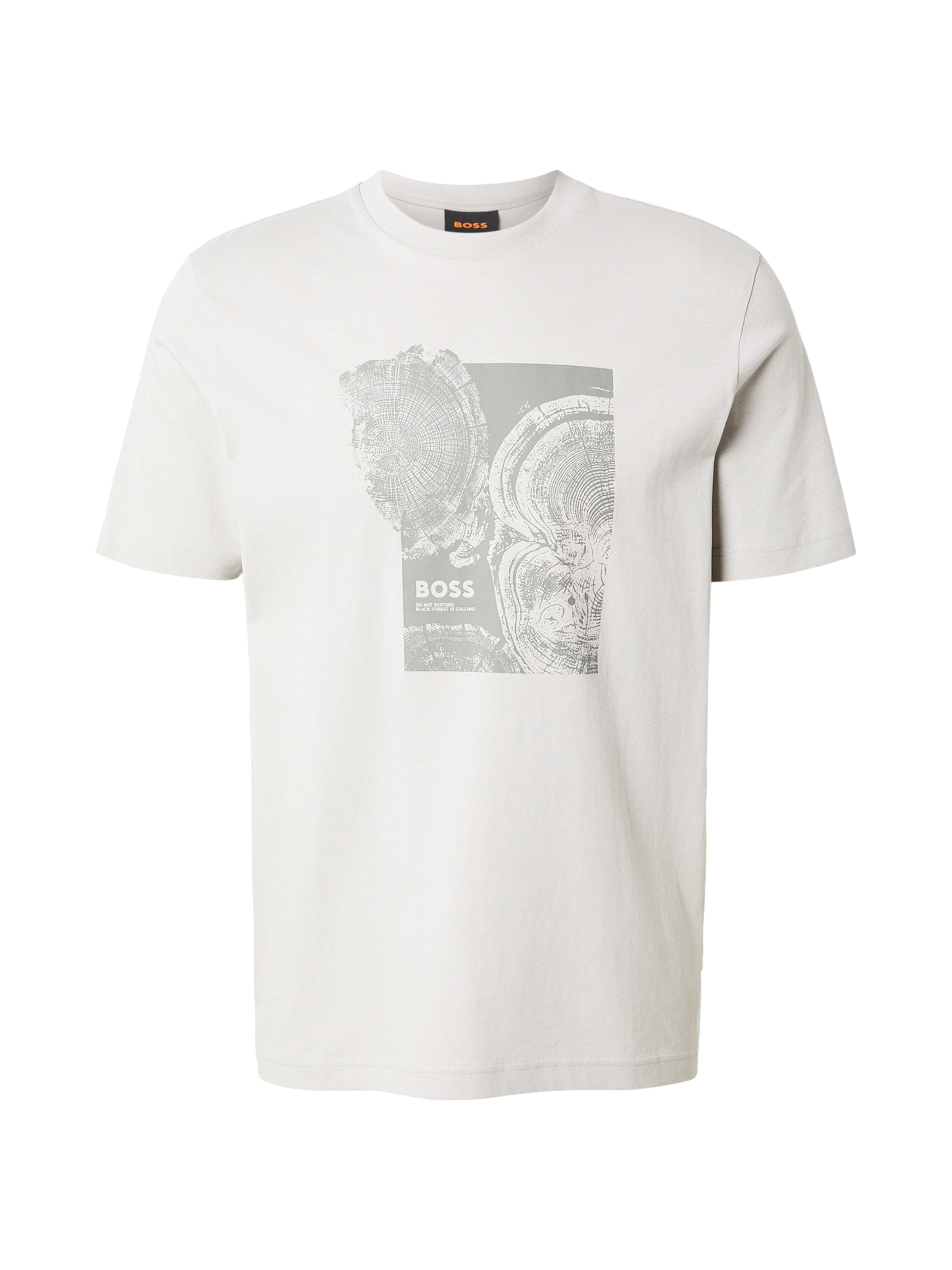 BOSS Футболка 'Te_Imprint' в Светло-серый, Обзор товара