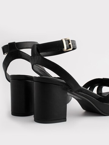 Next Strap Sandals 'Forever Comfort® ' in Black