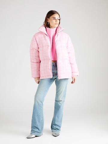 GCDS - Chaqueta de invierno en rosa