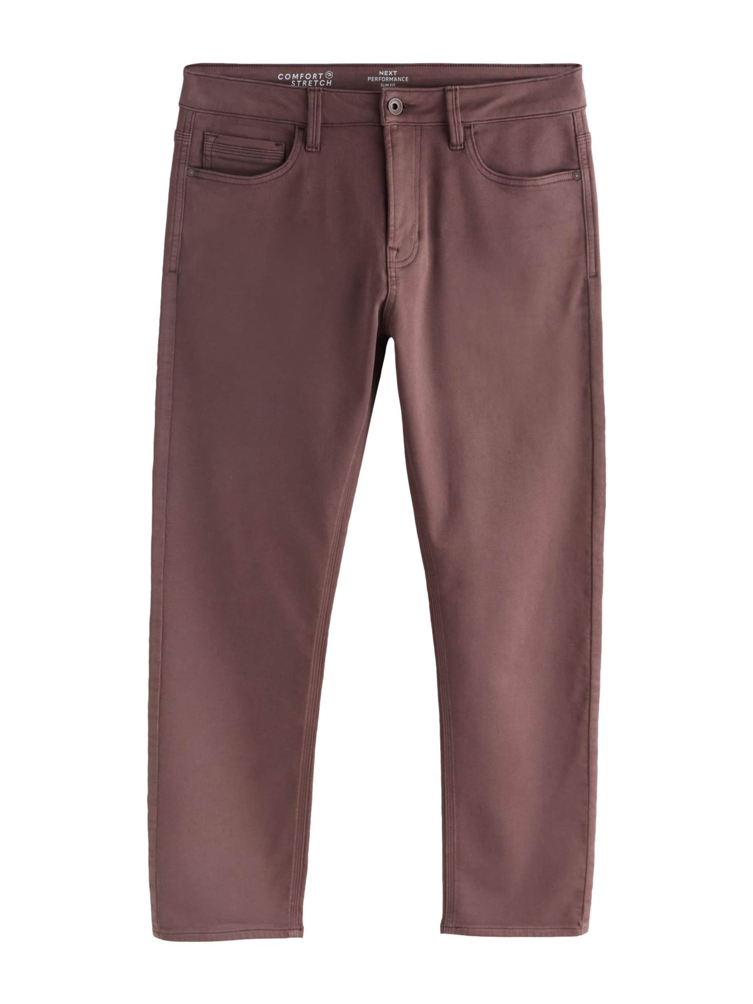 Tapered Jeans di Next in marrone: frontale