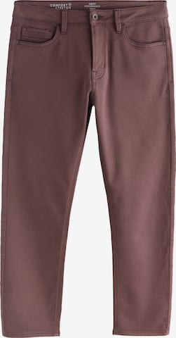 Next Tapered Jeans in Brown: front