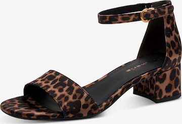 Tamaris Sandále - Hnedá: predná strana