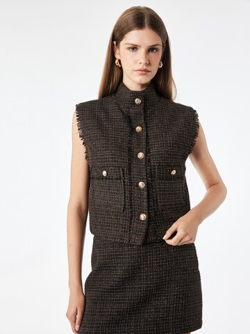 Koton Gilet in Bruin: voorkant