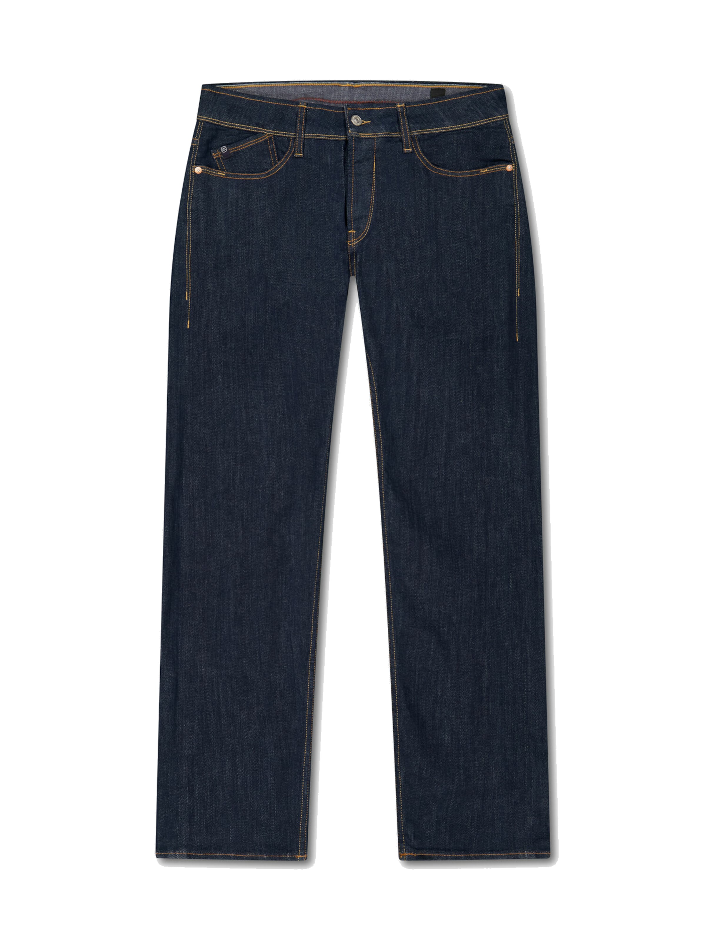 Coupe slim Jean Le Temps Des Cerises en bleu : devant
