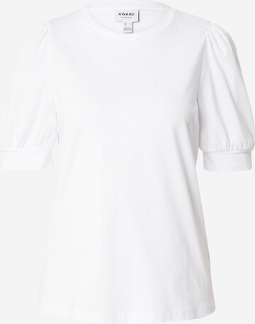 Aware Shirt 'KERRY' in White: front