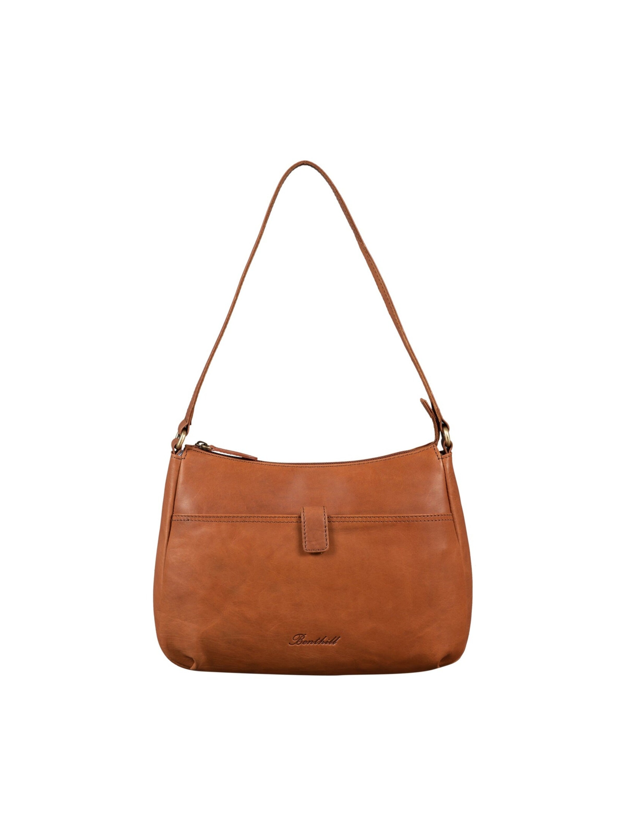 Benthill Schultertasche‌‌‌ in Braun: Vorderseite