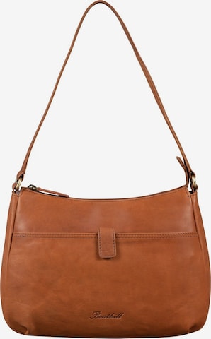Benthill Schultertasche in Braun: Vorderseite