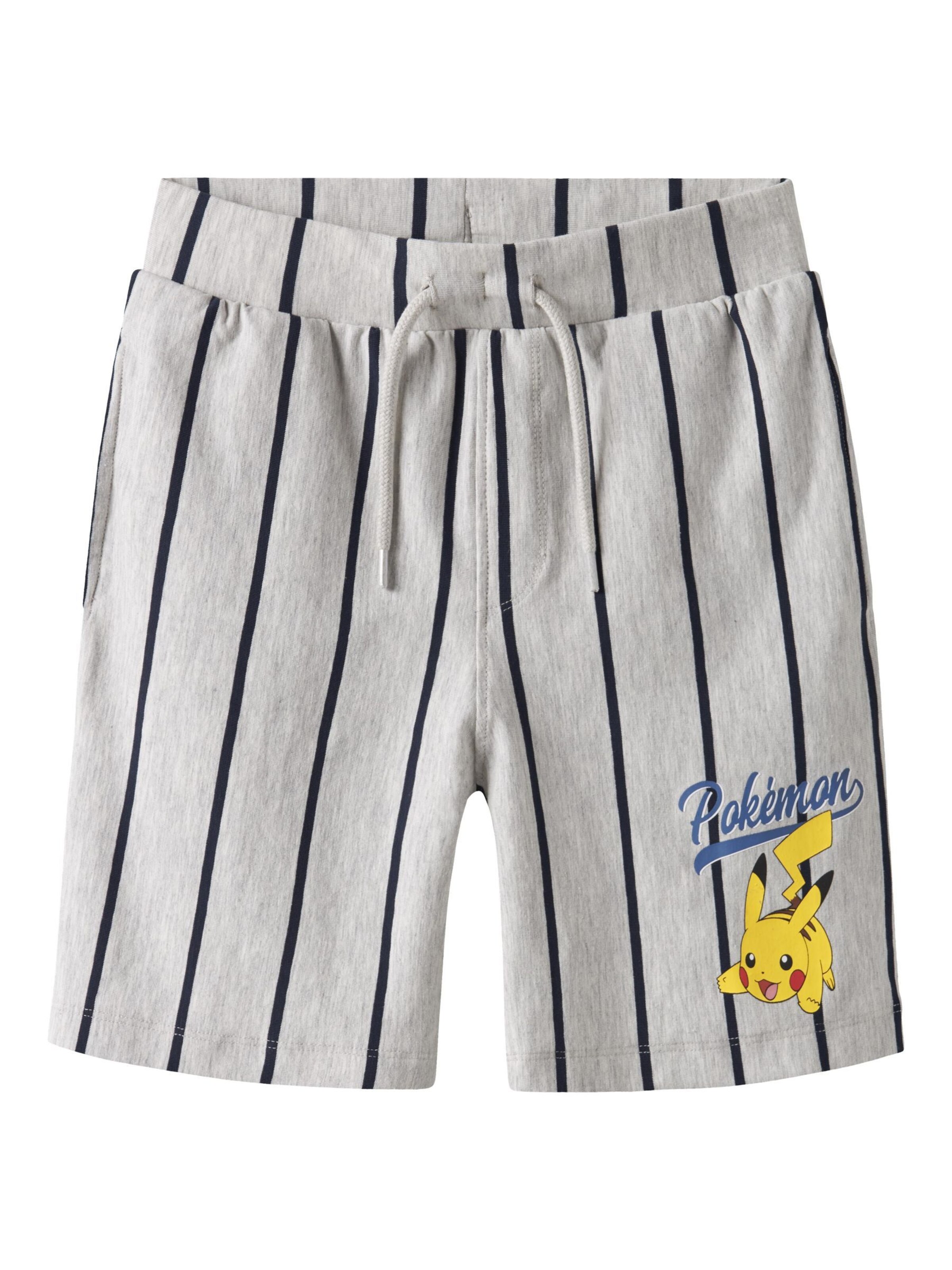 NAME IT regular Bukser 'Pokémon' i grå: forside