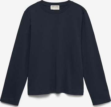 Aware Shirt 'AWNaima' in Blue: front