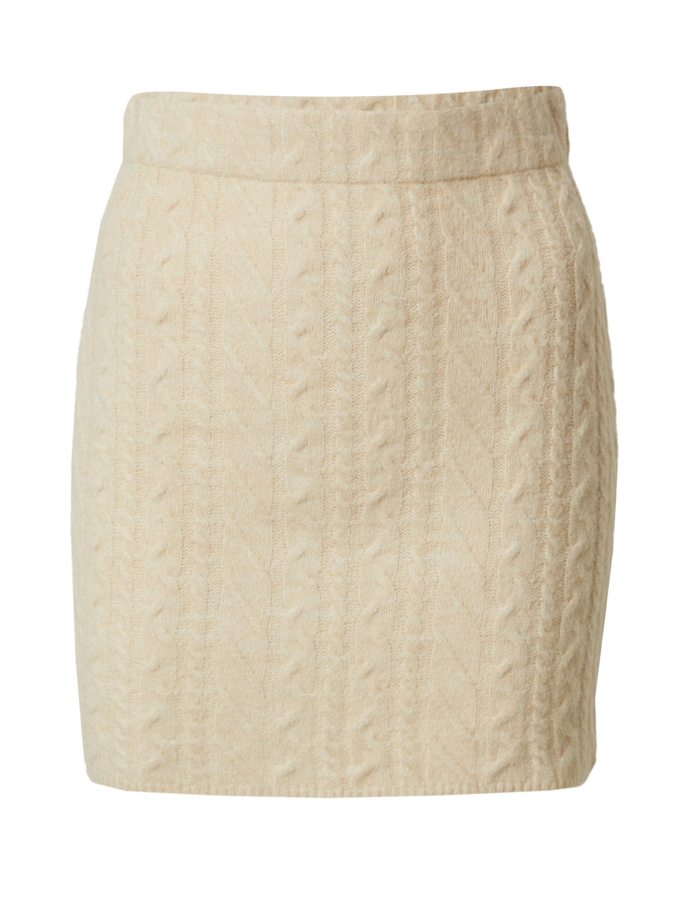 Gonna 'Zenta' di EDITED in beige: frontale