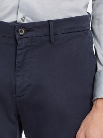 Baldessarini Slimfit He-Hose Chino Pima Cotton Stretch 'Jorck' in Blau