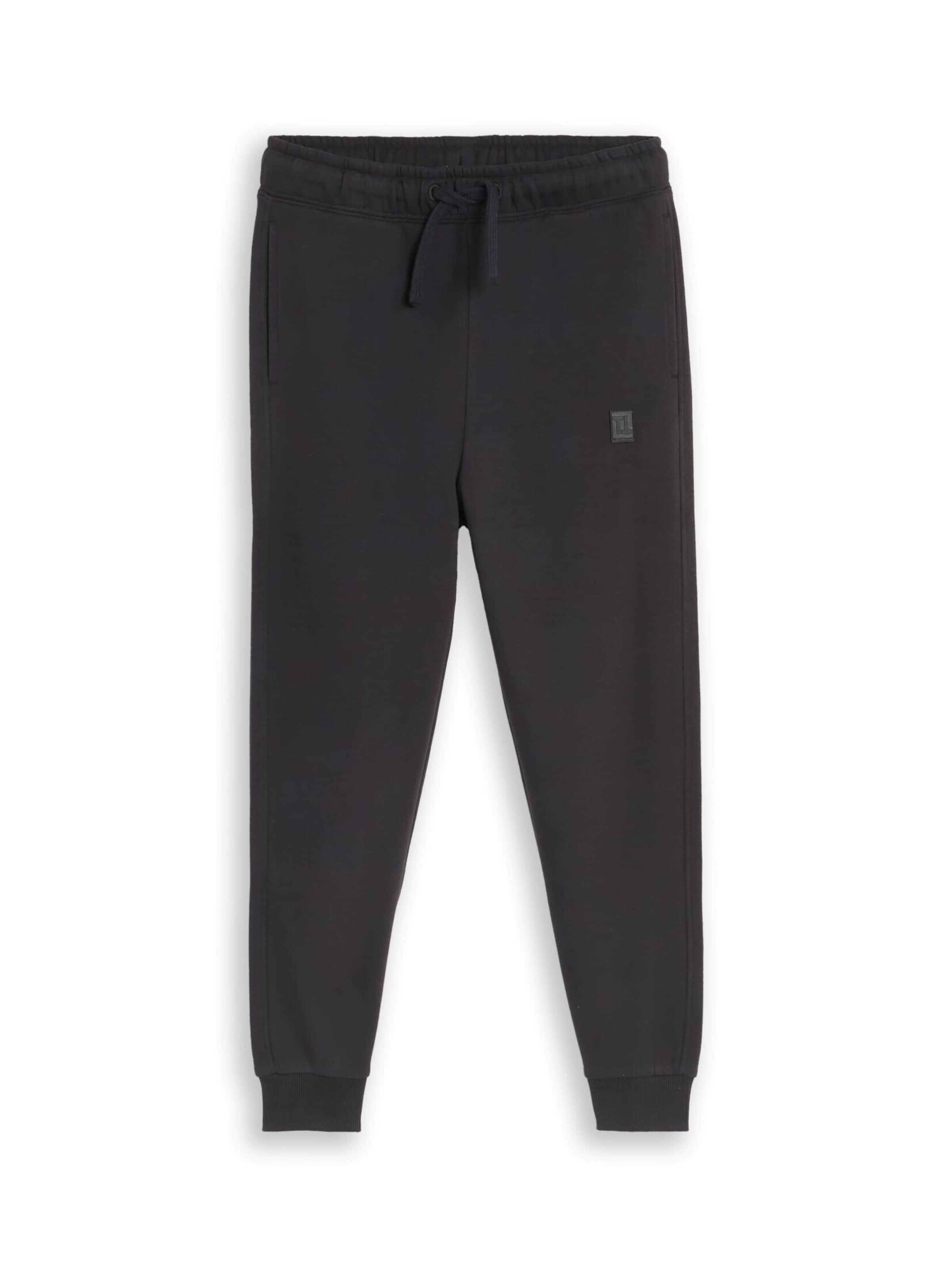 TOM TAILOR Tapered Pants in Grey: front