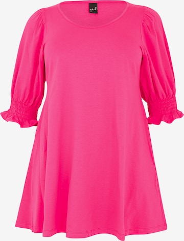 Yoek Tunic in Pink: front