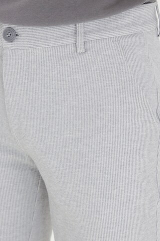 BLEND Regular Chinoshorts 'AJO' in Grau