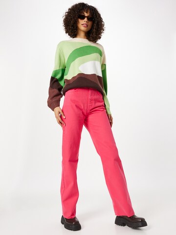 Wide leg Jeans 'Idun' di Gina Tricot in rosa