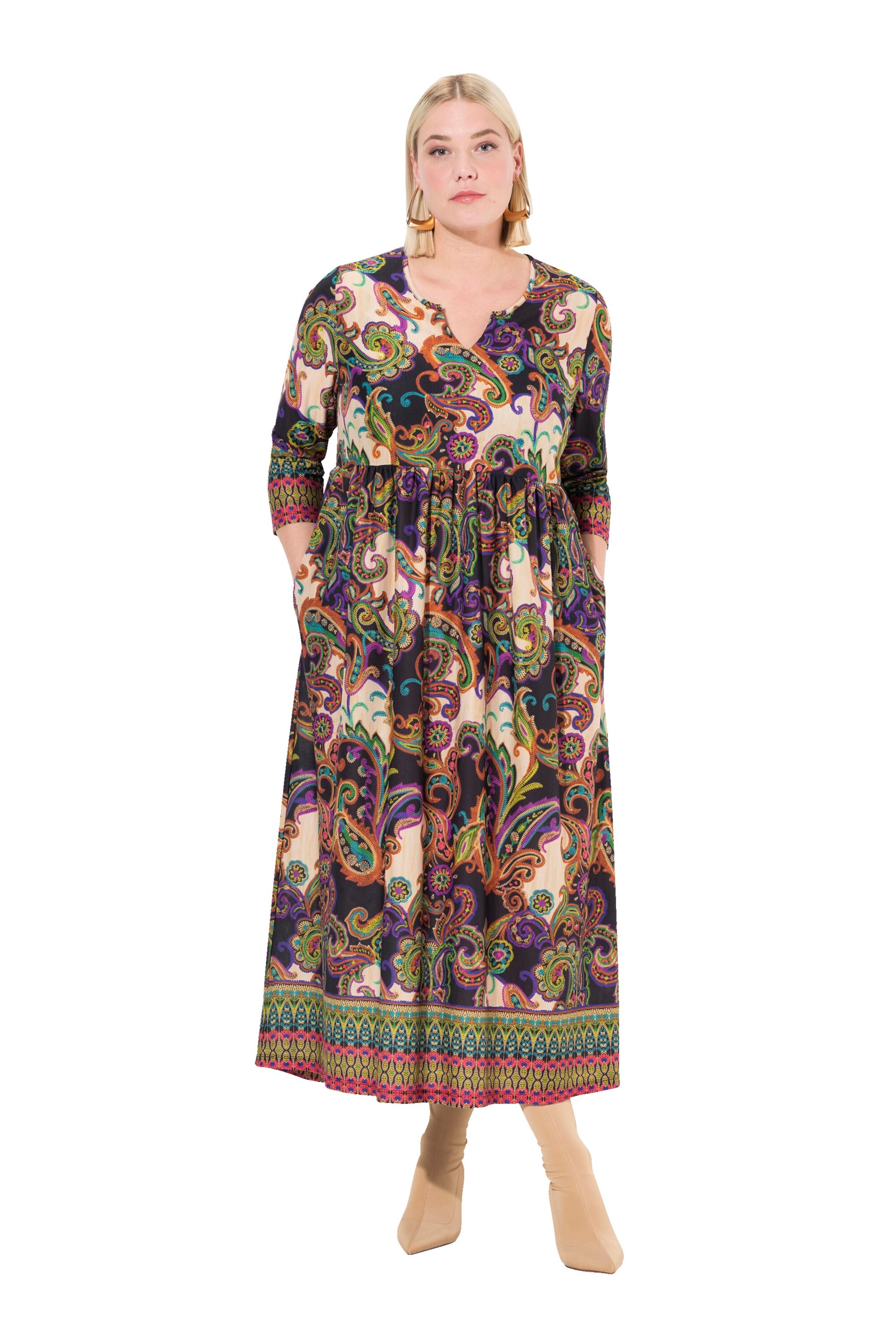 Ulla Popken Kleid in Mischfarben