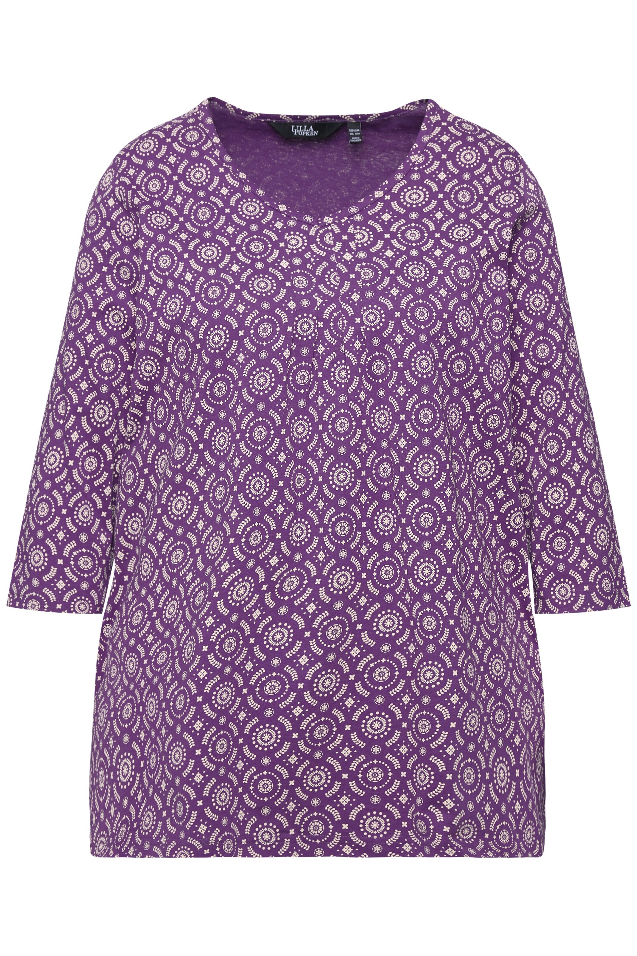 Ulla Popken Shirt in Purple: front