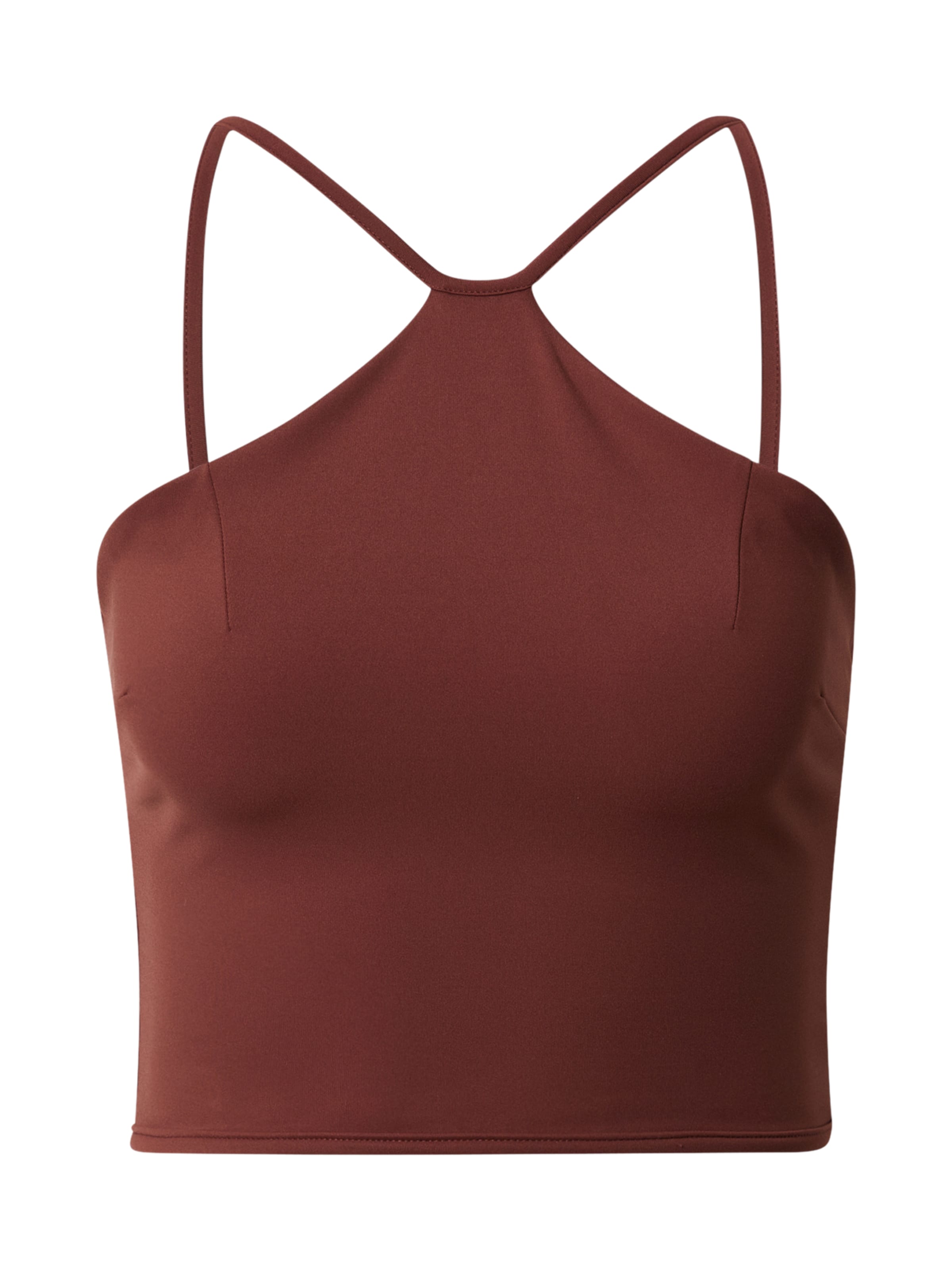 ABOUT YOU x Sofia Tsakiridou Topp 'Adelina', värv pruun: eest vaates