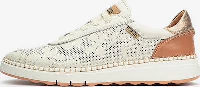 PIKOLINOS Matalavartiset tennarit 'Arenas' värissä norsunluu / vaaleanruskea / kulta, Tuotenäkymä