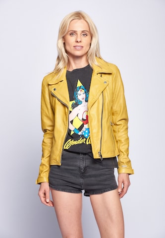 Maze Between-Season Jacket 'Indiana' in Yellow: front