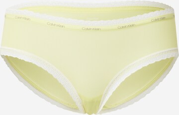 Calvin Klein Underwear Kalhotky – žlutá: přední strana