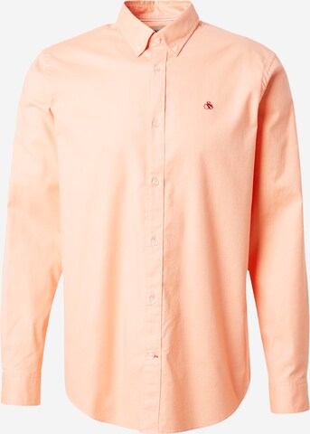 Coupe regular Chemise 'Essential' SCOTCH & SODA en orange : devant