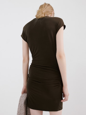 MANGO Kjole 'MILENA' i brun