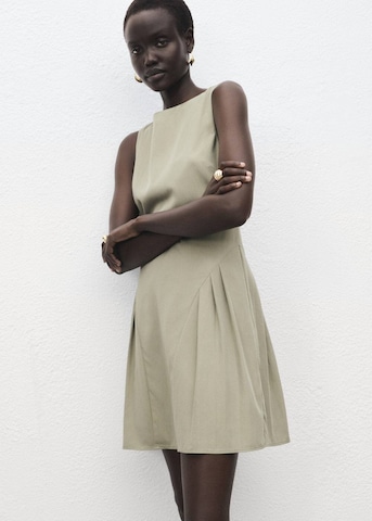 MANGO Kleid 'Sea' in Grün: Vorderseite
