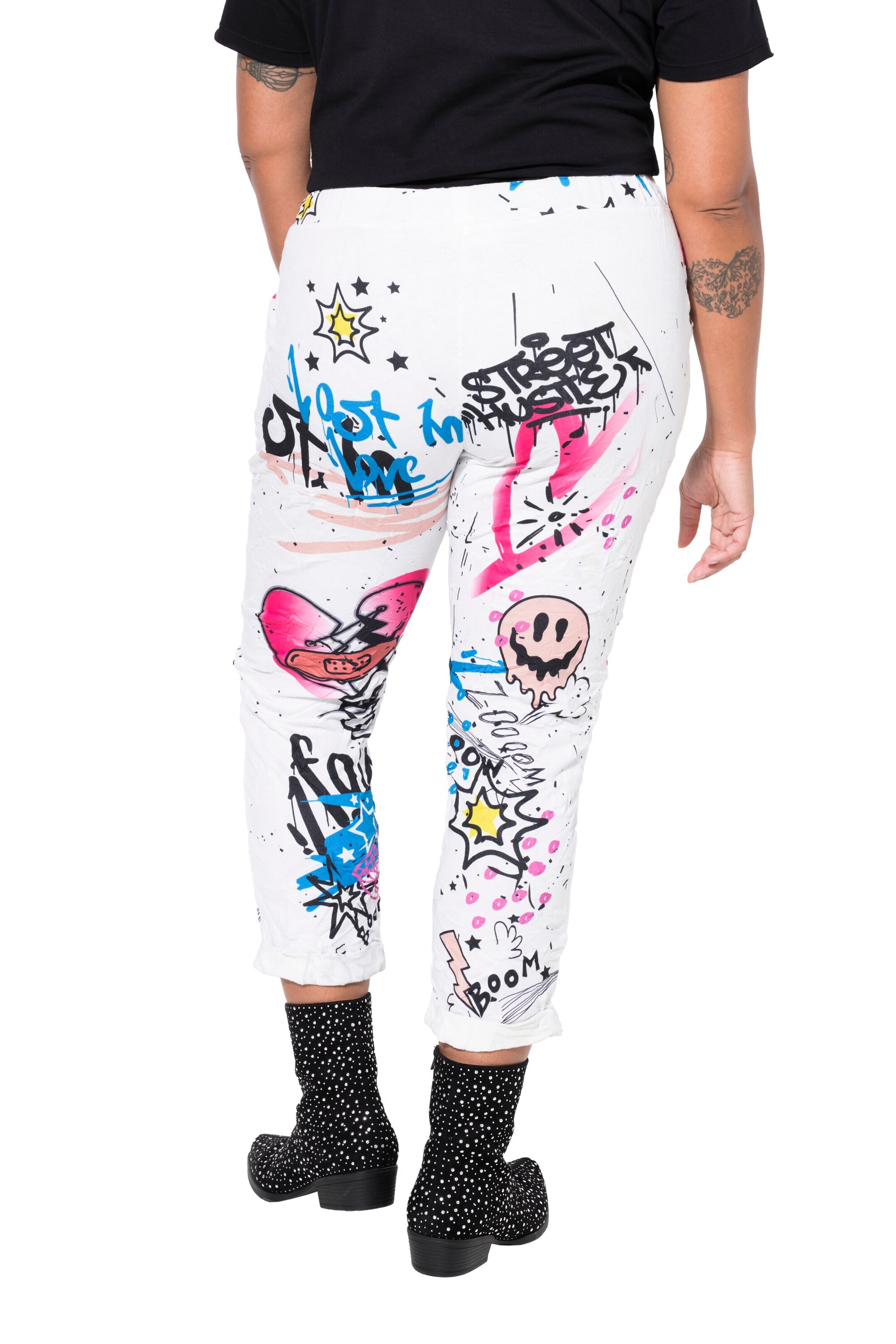 Angel of Style Slimfit Hose in Weiß