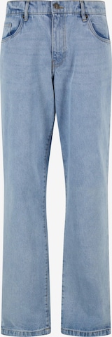 Urban Classics Loose fit Jeans in Blue: front