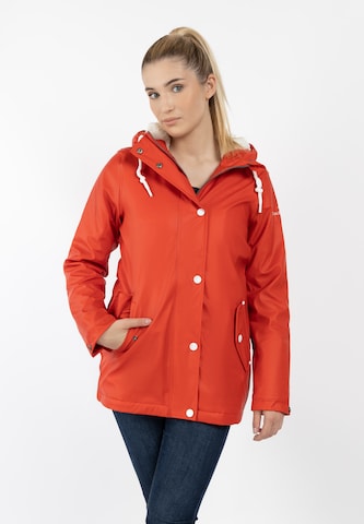 DreiMaster Maritim Winter jacket in Red: front