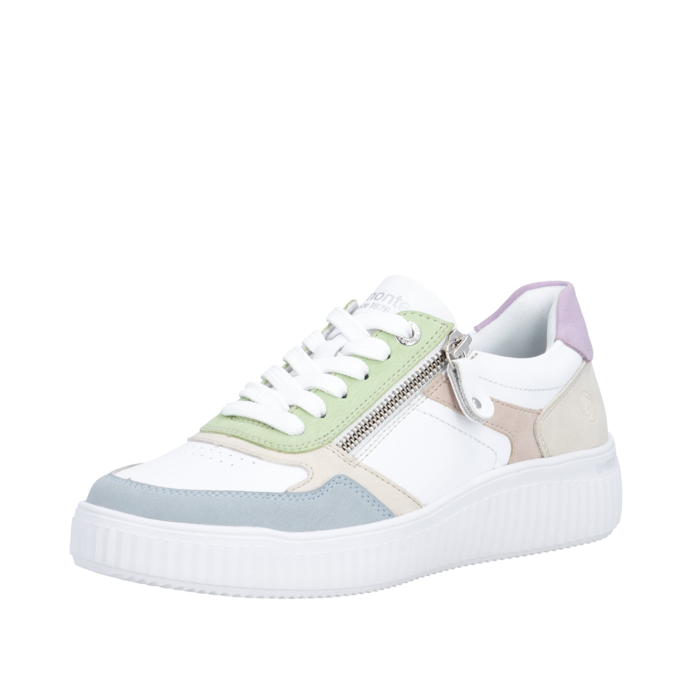 Sneaker bassa di REMONTE in bianco: frontale