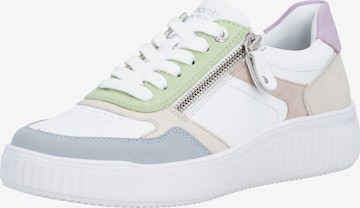 Sneaker bassa di REMONTE in bianco: frontale