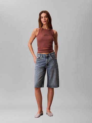 Calvin Klein Jeans Regular Top in Pink