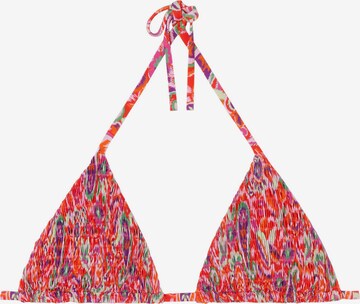 CALZEDONIA Triangle Bikini Top 'Vibrant' in Mixed colors: front