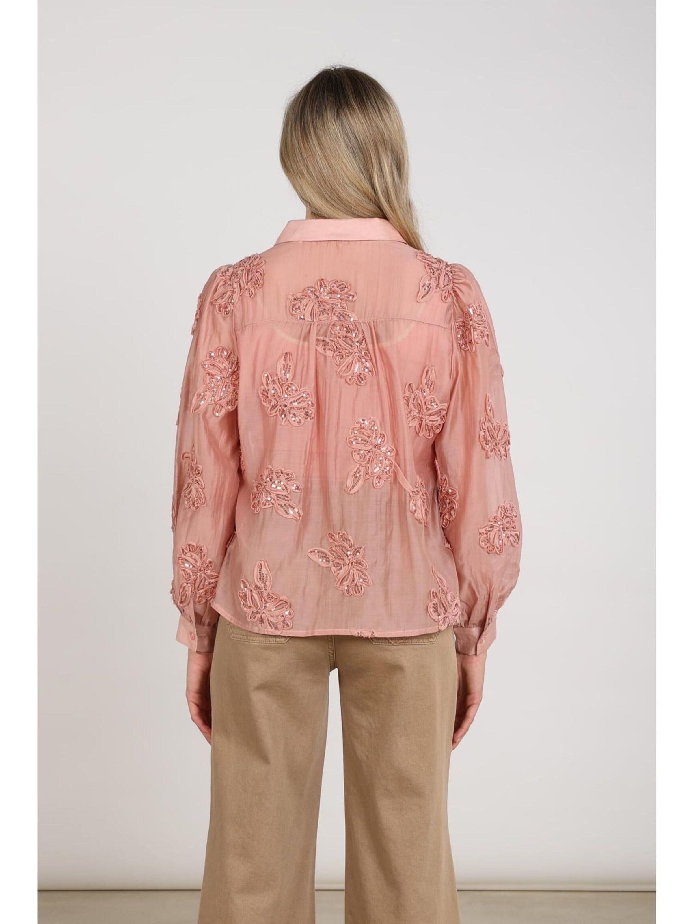nukus Blouse 'Antonella' in Roze