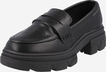 BULLBOXER Classic Flats in Black: front