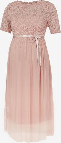 MAMALICIOUS Dress 'Mivana' in Pink: front