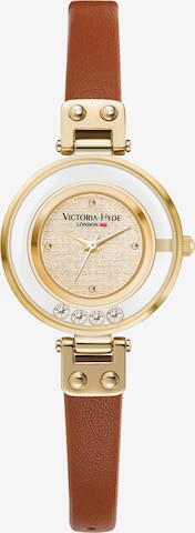 Victoria Hyde Analog Watch 'Spark' in Brown: front