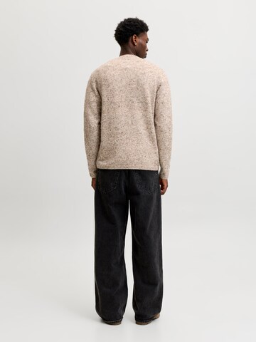 Pull-over 'JJENIEL' JACK & JONES en beige