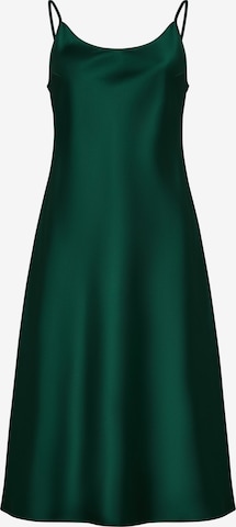 Robe 'Below the knee satin slip dress 'Grace'' Serena Silueta en vert : devant