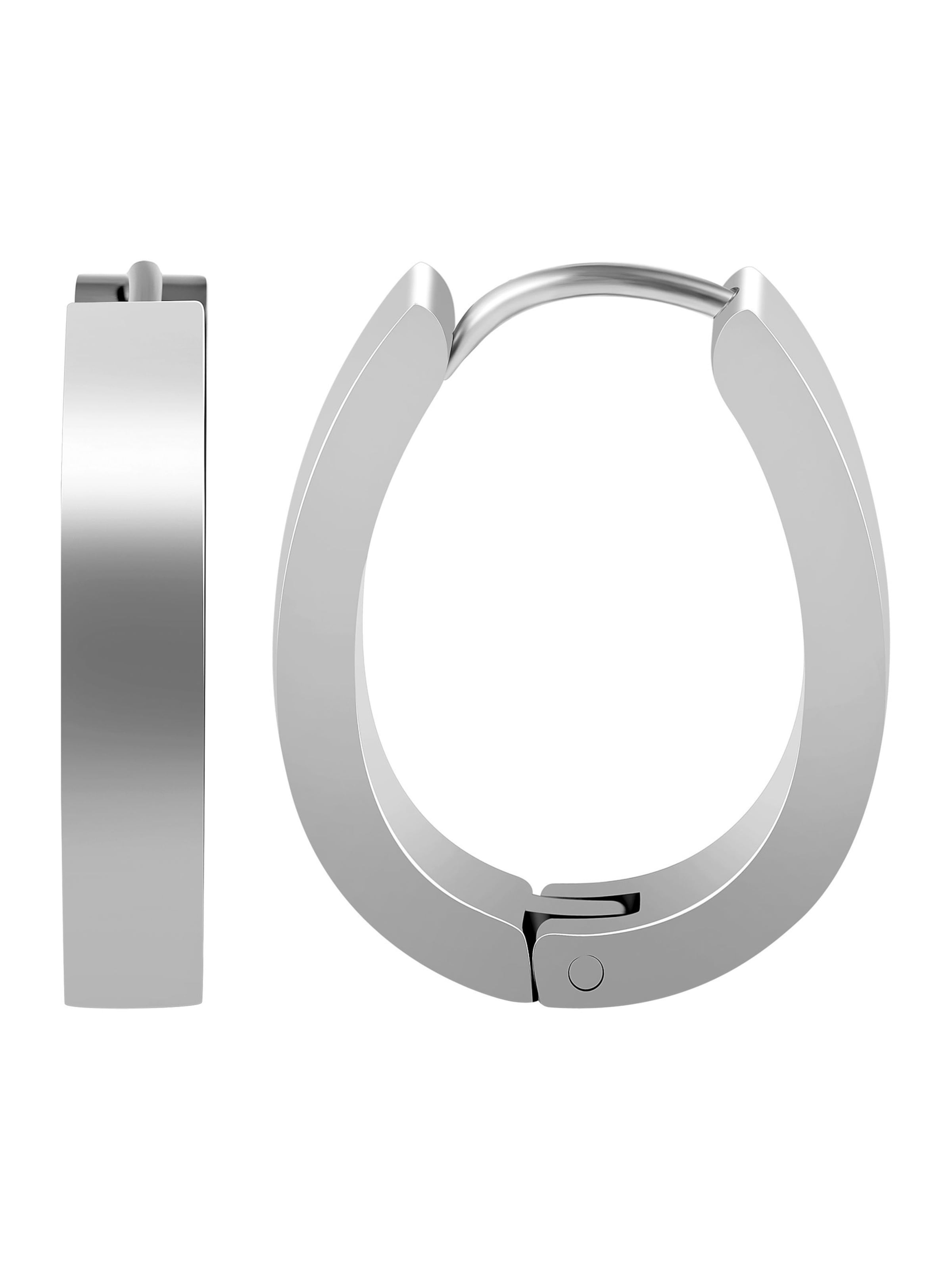 Akzent Earrings 'Olivia, langlebig' in Silver: front