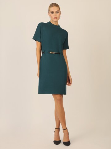 APART Knitted dress in Green