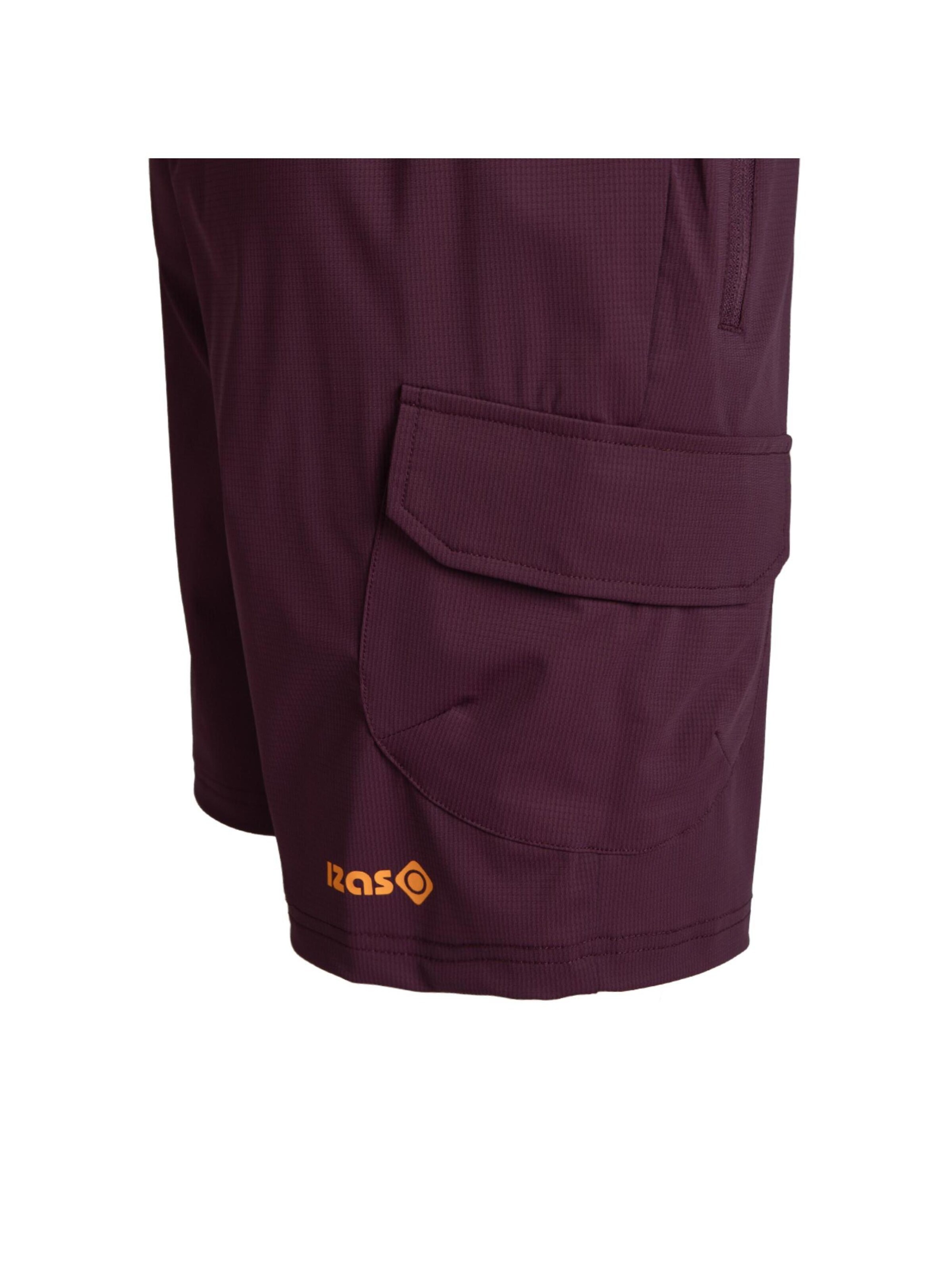 Regular Pantalon 'PANTALÓN CORTO MONTAÑA HOMBRE DERBY M' Izas en rouge